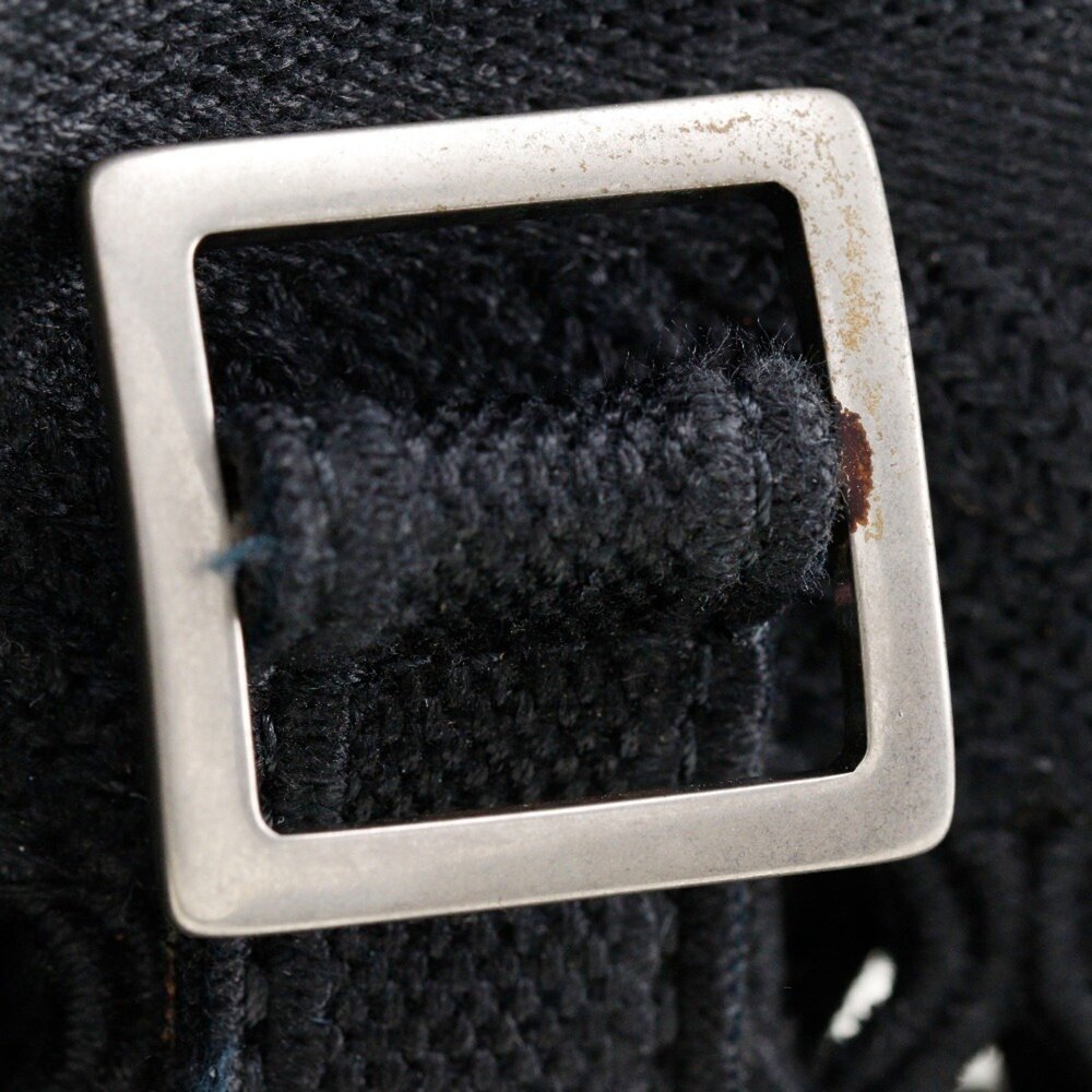 CHRISTIAN DIOR Black Canvas Messenger Shoulder Bag - Picture 9 of 11